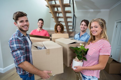 Local man and van service in Ilford handling home moving support