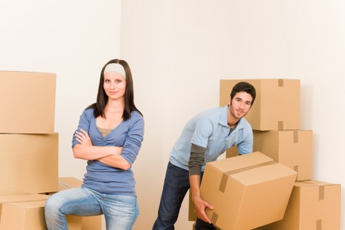 Careful fragile-item packing for a home move in Ilford