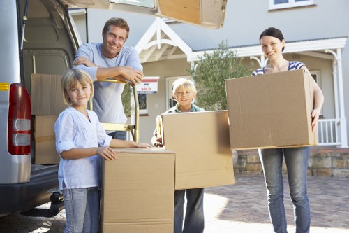 Professional self storage environment in Ilford with insurance and safety measures